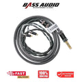 Xinhs Black Pearl Upgraded High Purity Single Crystal Copper Double Layer Shielded In Ear Monitor Cable IEM Earphone Cable – 2 Pin – 4.4