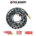 XINHS Sigma 4-Strands Of 6N Single Crystal Copper Litz Coaxial Shielded In Ear Monitor Cable – 2 Pin – 4.4