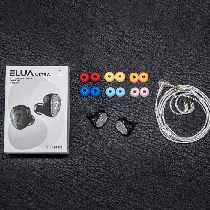 7Hz Elua Ultra Dual Dynamic Driver In Ear Monitor Earphone
