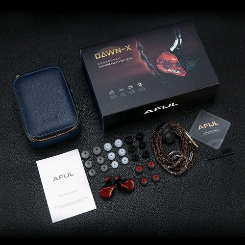 AFUL DAWN-X 1DD+8BA+4EST+1BC Flagship In Ear Monitor IEM Earphone