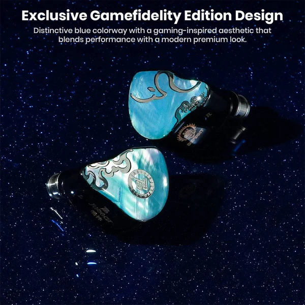 JUZEAR x Z Reviews Defiant Gamefidelity Edition 1DD +3BA Hybrid IEM In Ear Monitor Earphone
