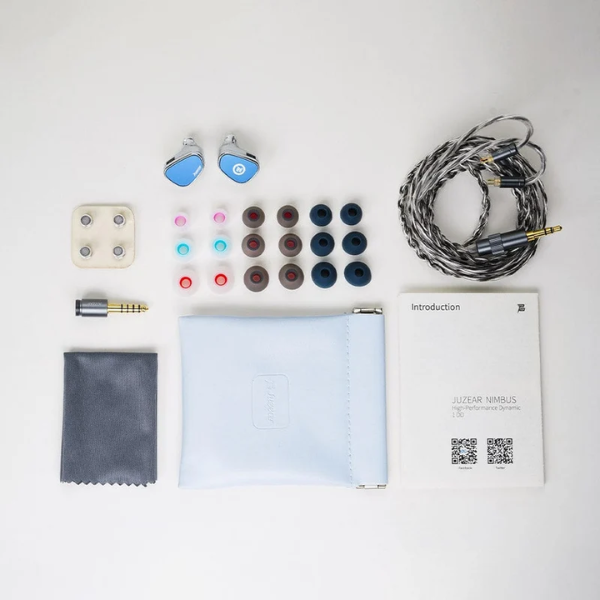 JUZEAR Nimbus 10mm MACCD Single Dynamic Driver IEM In Ear Monitor Earphone