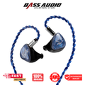 Kinera QoA x Eir Aoi Misty Blue​ 2DD + 2BA Hybrid Driver IEM In Ear Monitor Earphone