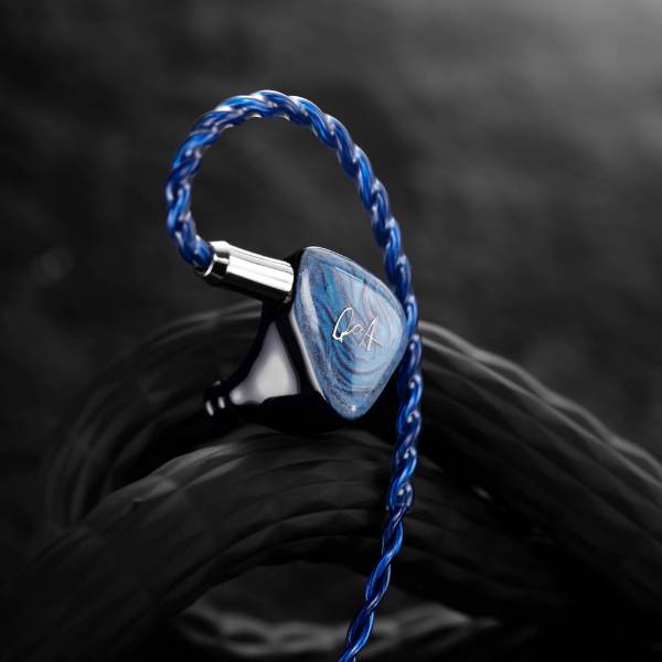 Kinera QoA x Eir Aoi Misty Blue​ 2DD + 2BA Hybrid Driver IEM In Ear Monitor Earphone