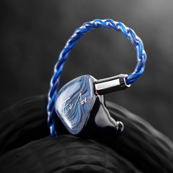 Kinera QoA x Eir Aoi Misty Blue​ 2DD + 2BA Hybrid Driver IEM In Ear Monitor Earphone