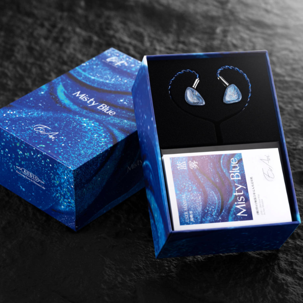 Kinera QoA x Eir Aoi Misty Blue​ 2DD + 2BA Hybrid Driver IEM In Ear Monitor Earphone