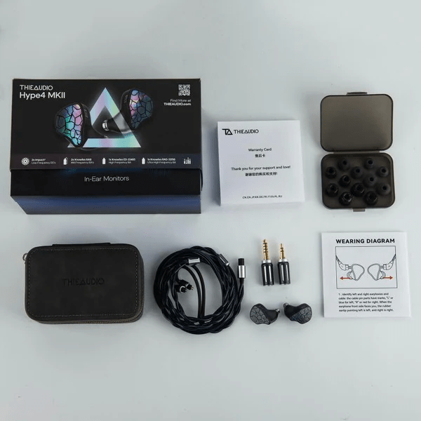 THIEAUDIO Hype 4 MKII / MK2 2DD + 4BA Hybird IEM In Ear Monitor Earphone