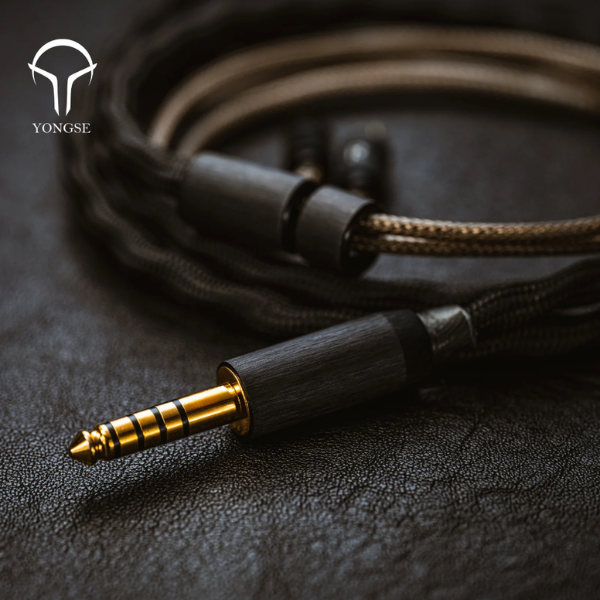 Yongse BlackSea Litz Coaxial Structure SPC + OCC + Graphene Earphone IEM Cable