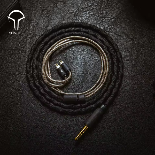 Yongse BlackSea Litz Coaxial Structure SPC + OCC + Graphene Earphone IEM Cable